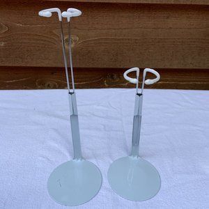 Pair of Fibre-Craft Metal Doll Stand